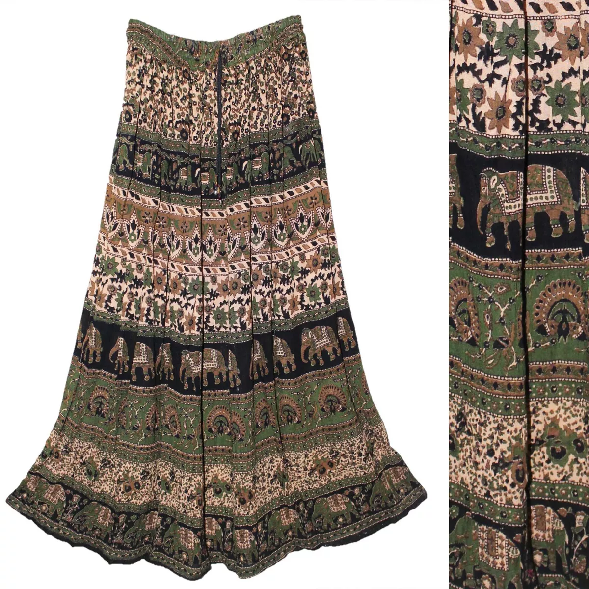 Boho clearance indian skirt