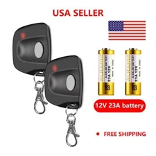 10 DIP Code Switch 300MHz Gate Garage Door Remote Control For Stinger 300MCD 21V