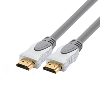 1m HDMI Kabel Ethernet FullHD 4K2K Ferritkern Video Audio vergoldete Kontakte