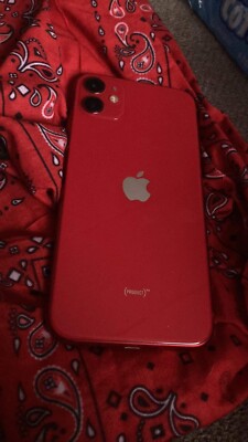 Apple iPhone 11 (PRODUCT)RED - 256GB (Unlocked) A2111 (CDMA + GSM