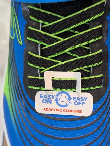 New Skechers YOUTH size 2 Microspec Advance Tennis Shoes Sneakers Running Play - Picture 3 of 15