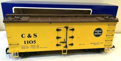 USA TRAINS COLORADO & SOUTH 1105 BOXCAR EN CAJA ORIGINAL | Zustand: Used
