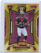 2022 Panini Gold Standard Football Purple Rookie #125 Dameon Pierce #15/25