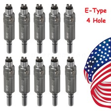 1-10 NSK Style Dental Slow Low Speed Air Motor Handpiece E-type 4 Hole Seasky ty