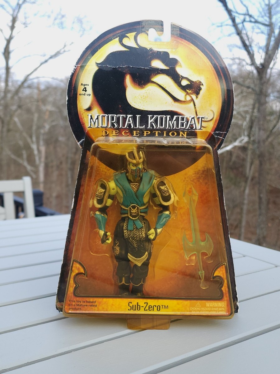 Mortal Kombat Sub Zero Action Figure IN BOX Mortal Kombat