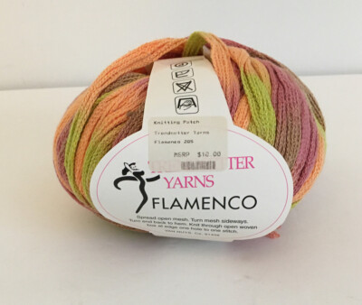FLAMENCO - from Trendsetter Yarns - Super Bulky Mesh yarn 40yds