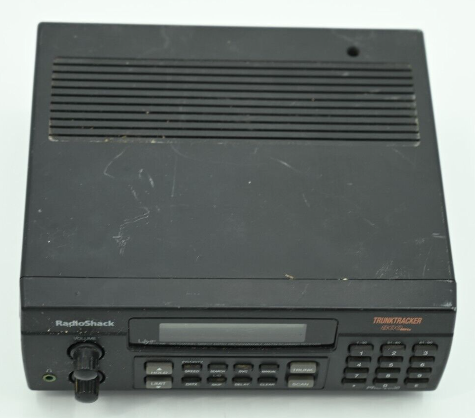 Radio Shack PRO2050 (300 Channel) VHF UHF AIR 800 MHZ Trunk Tracker