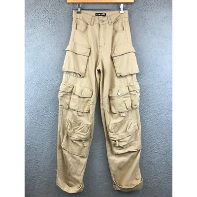 THE KRIPT MULTIPOCKET BAGGY CARGO JEANS PANT SIZE XS