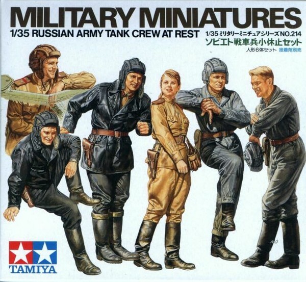 Tamiya 1/35 Russian Army Tank Crew Tam35214 for sale online | eBay