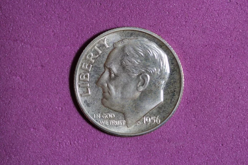 ESTATE FIND 1956 - PROOF ROOSEVELT DIME!!! #K43925