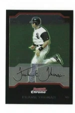 2004 BOWMAN CHROME FRANK THOMAS #64 SHARP CORNERS/EDGES VERY CLEAN