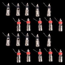 10Pairs Speaker Audio AMP Terminal Binding Post Spring Loaded Type Nickel Plated