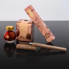 Ferris Wheel Press Oinking Embers Carousel Pen (M) & 20ml Ink