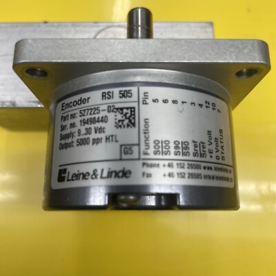 Leine & Linde RSI505 527225-02 Rotary Encoder 9-30v-dc