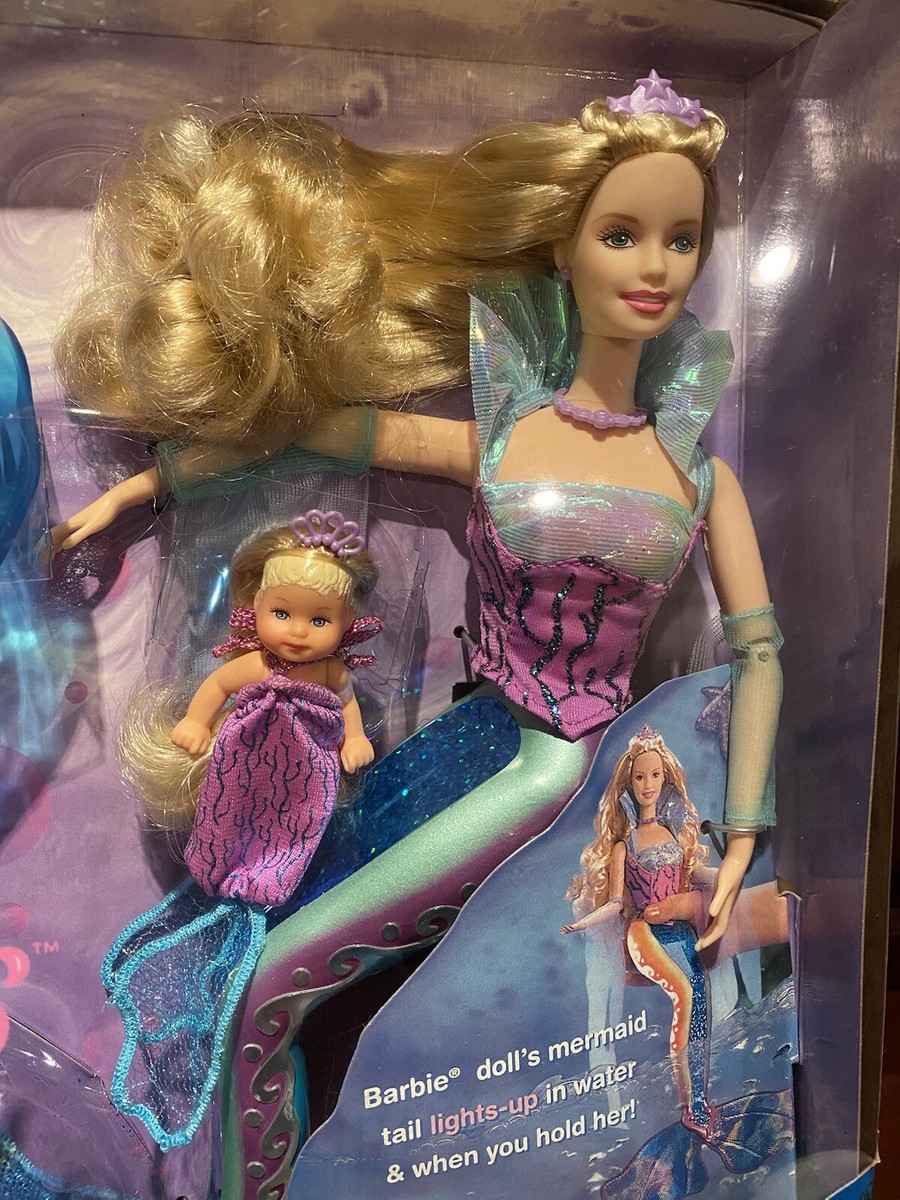 Mermaid Tail Barbie Sirena 2021 Reveal Doll Videos De Barbie Color
