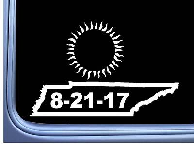 Tennessee Eclipse Path of Totality L418 8'' decal sticker solar