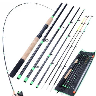 3m Feeder Spinning Fishing Rod Carbon Fiber Portable Travel Rod Handle Rod Carp