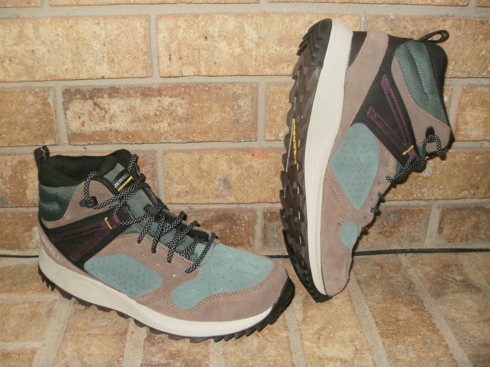 NUOVO MERRELL WILDWOOD MID WATERPROOF HIKER 8 10 14 M FOREST J068031 SRP $120