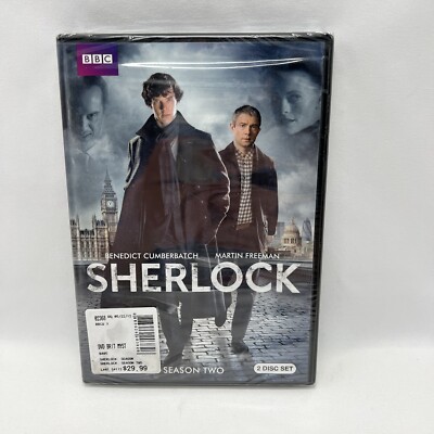 SHERLOCK - BBC - The Complete Second Season 2 DVD Set ~ NEW/SEALED