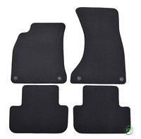 Velour FußMatten Automatten FüR Audi A4 B8 2007-2015 4-Tlg Antrazit