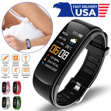 NEW Smart Watch Fit@bit Activity Tracker Fitness Watches Heart Rate Monitor