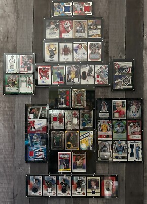 5 Card Sport Trading Card Heavy Duty Magnetic Holder Wall Display Case |  eBay