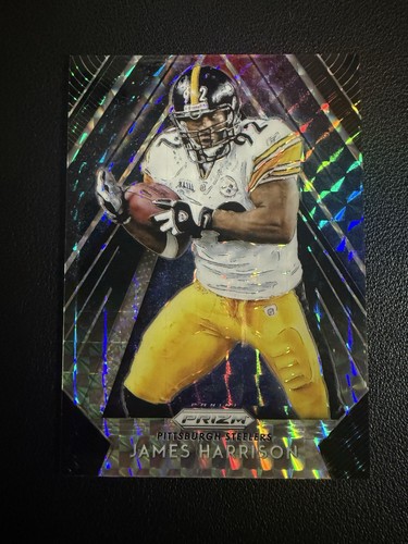 James Harrison 2018 Prizm Black Finite 1/1 No. A-8 Steelers One Of One