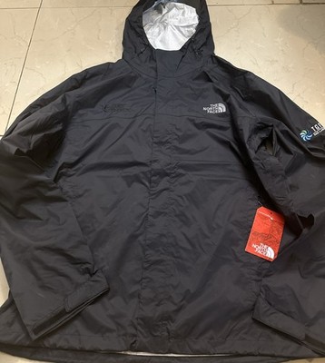 The North Face Jacket Mens XL Black DryVent Rain Hooded Windbreaker Waterproof