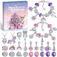 Adventskalender 2025 MäDchen Schmuck Basteln 24 FüLlungen Geschenk
