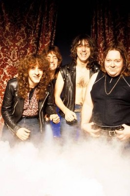 SAMSON Chris AYLMER Nicky MOORE Paul SAMSON Pete JUPP Posed group - Old Photo 1