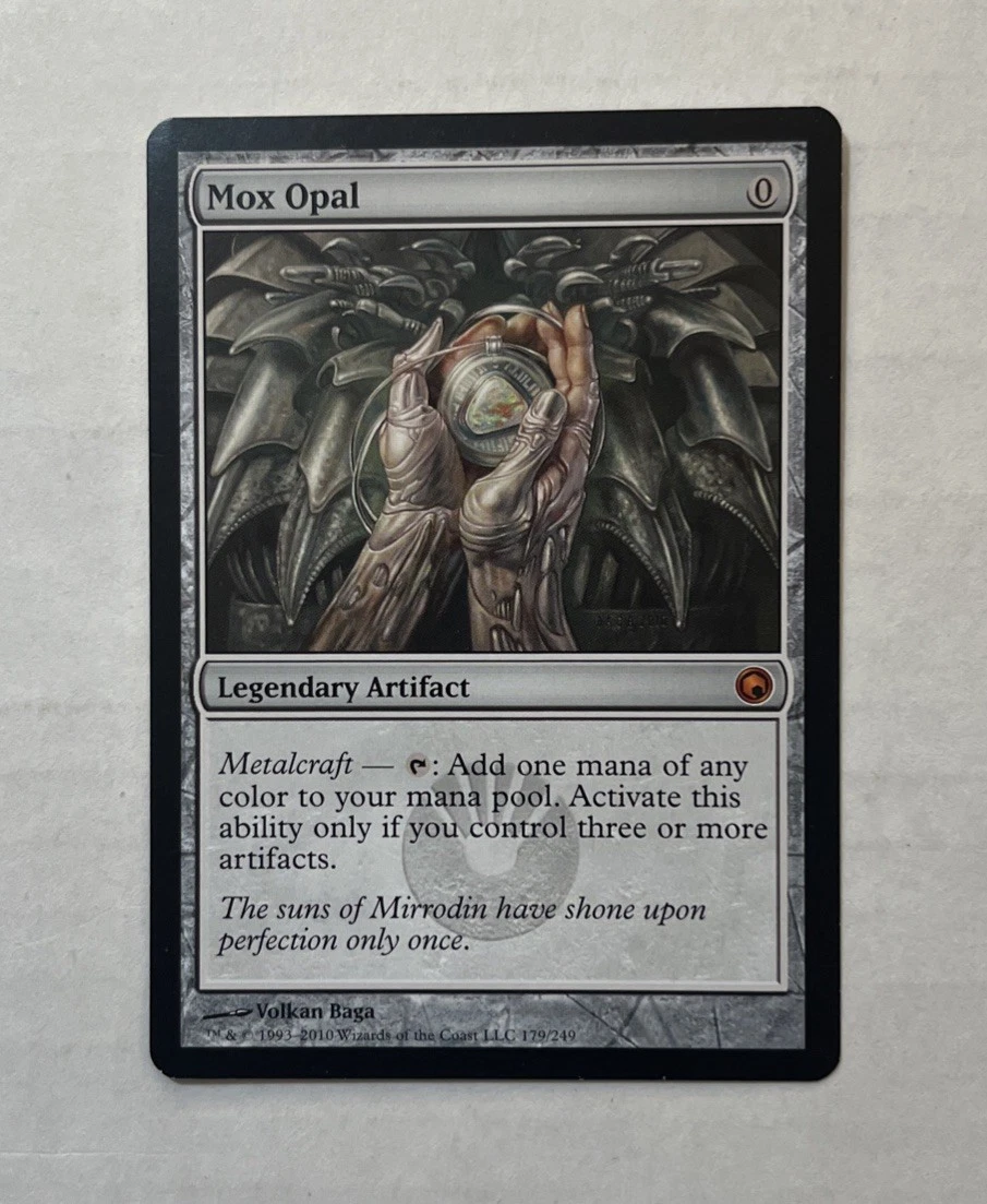Mox Opal Magic: The Gathering Individual Trading Card Games for