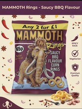 Directors Cut Mammoth Bites Spicy BBQ Flavour x24 Pack Corn Snacks Crisps