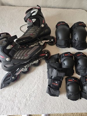 Rollerblade Zetrablade Women s Size 10 Skate SG5 Performance Bearings Black 80mm
