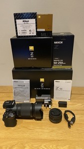 Nikon Z 50 20.9MP Mirrorless Camera Kit 16-50 & 50-250mm Lenses Black