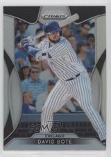 2019 Panini Prizm Tier II Silver Prizm David Bote #158 4nm
