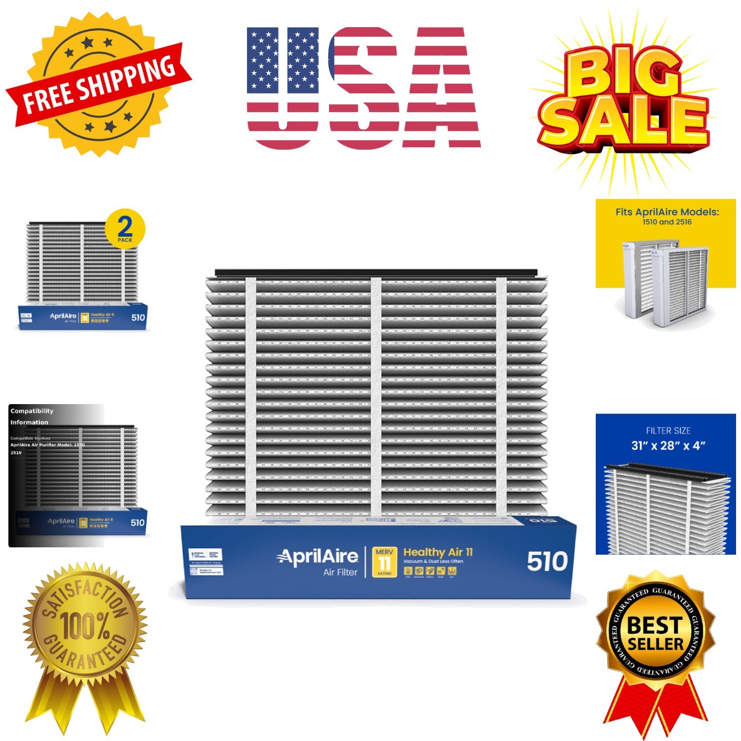 For Whole House Air Purifiers - Merv 11, Clean Air & D...