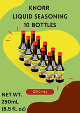 Knorr Liquid Seasoning Original 250 ml ( Pack of 12 )~02/12/2027