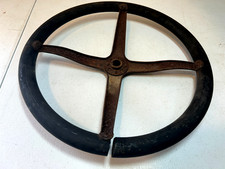 Antique 4 Spoke 1920s Wood Handled Model T Car Steering Wheel 16