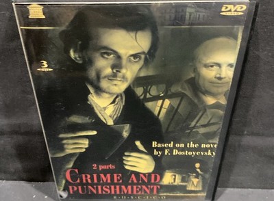 Crime and Punishment 3 DVD Series. Gorky Film Studio. Very Rare