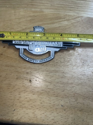 1930-1940 FRIGIDAIRE VINTAGE APPLIANCE REFRIGERATOR EMBLEM - Picture 3 of 6