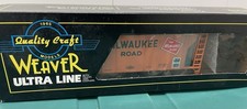 Weaver O Scale Milwaukee Road Ultra Line PS-2 Covered Hopper Car-1995