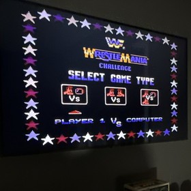 Nintendo NES - WWF WrestleMania Challenge - Tested / Works 