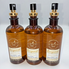 3 BATH  BODY WORKS AROMATHERAPY BERGAMOT 5-IN-1 ESSENTIAL OIL MIST 5.3 OZ