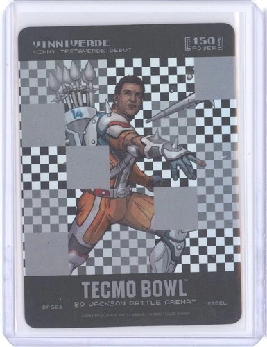 VINNIVERDE 2026 BO JACKSON BATTLE ARENA TECMO BOWL BIG PIXEL BF SP #BP561 Q1078