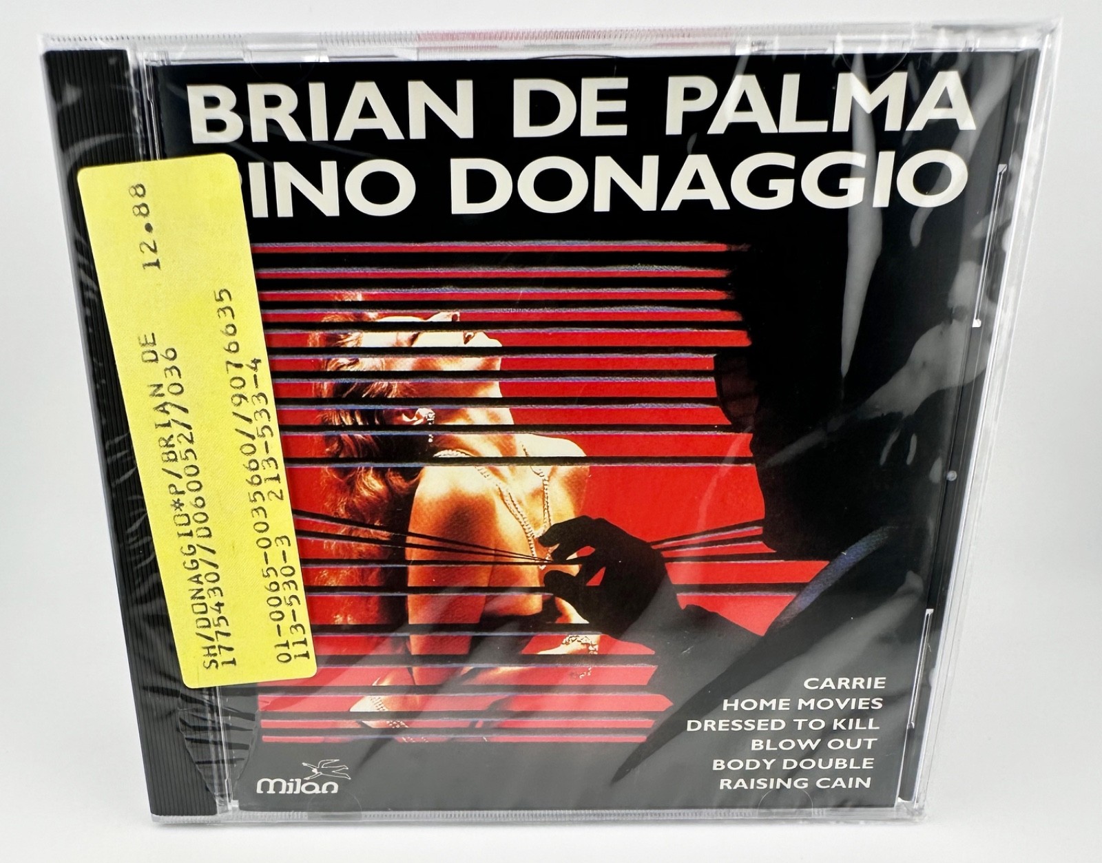 Brian De Palma & Pino Donaggio - Carrie, Dressed to Kill, etc [RARE NEW CD 1994]