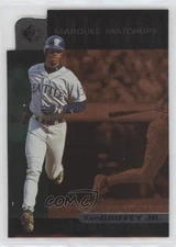 1997 SP Marquee Matchups ( on Back) Ken Griffey Jr Juan Gonzalez #MM1 HOF