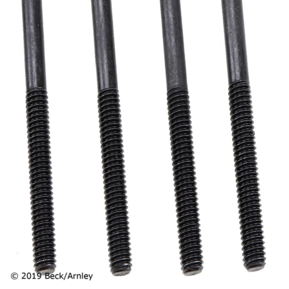 016-1018 Beck Arnley Juego de 10 pernos de culata para Toyota Matrix Corolla Foto 3 de 4