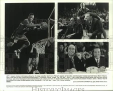 Press Photo Basketball scenes from the comedy film "The Sixth Man" - hcp13845