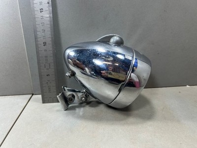 Imposanter Oldtimer Frontscheinwerfer für Miller Fahrräder 2 Lampen D 100 L 120