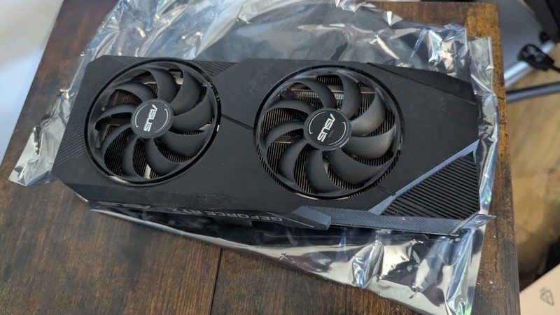 Asus GeForce RTX 2070 Dual EVO 8192MB GDDR6 PCI-Express Graphics Card - Used